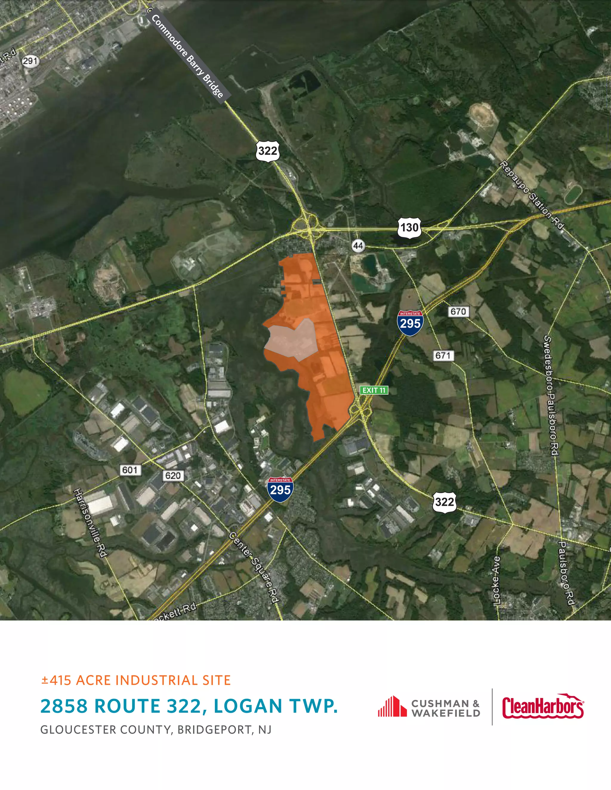 2858 route 322, LOGAN TOWNSHIP, NJ offering memorandum PDF