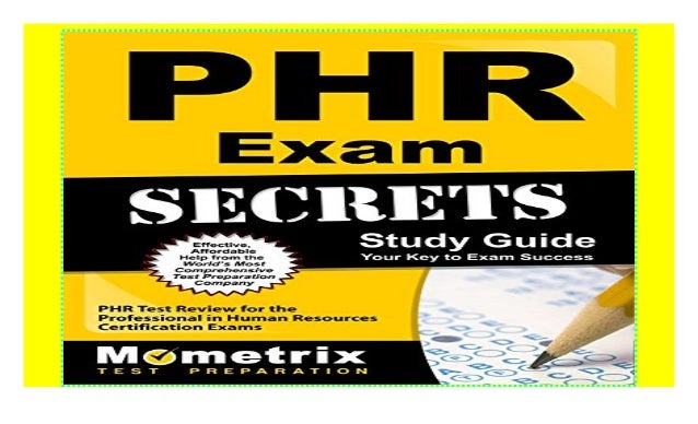 PHR Zertifikatsfragen