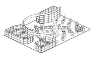 3-D Trade Show Drawing Example