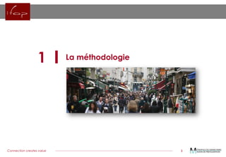 Connection creates value 
3 
La méthodologie 
1  