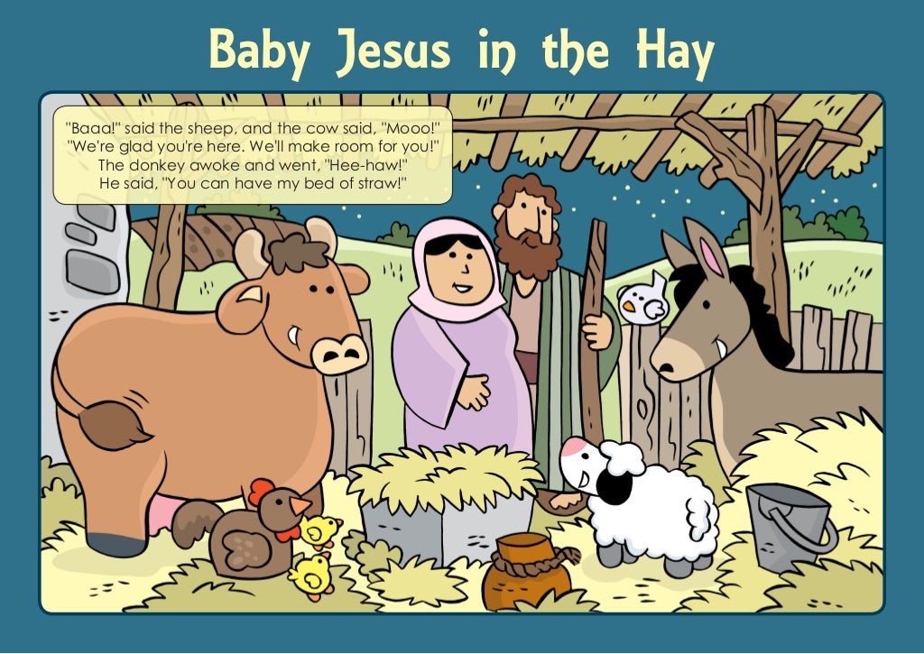 Baby Jesus in the hay