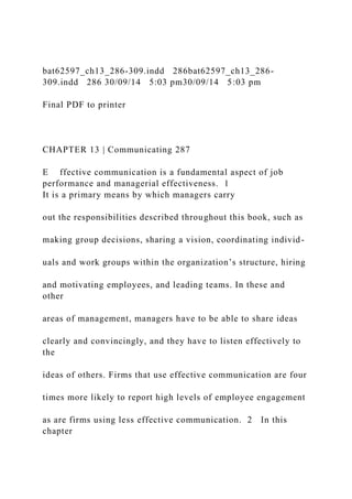 286 PART 4 Leading Learning Objectives After studyi.docx