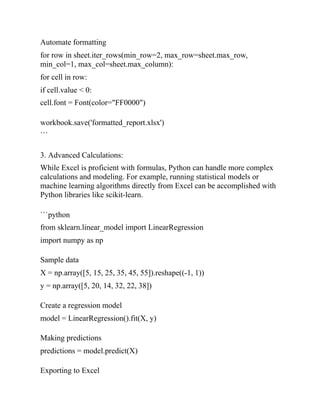 Python In Excel Boost Your Data Analysis And Automation With Powerful ...