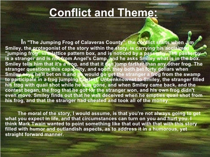 The Celebrated Jumping Frog Of Calavares County Overviewb