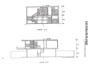 LECTURADEPLANOS
30
PROYECTOARQUITECTONICO
 