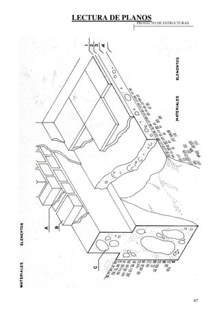 LECTURA DE PLANOS
47
PROYECTO DE ESTRUCTURAS
 