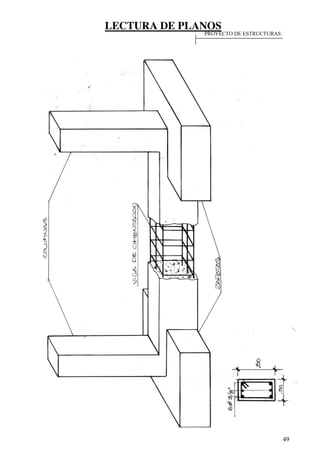 LECTURA DE PLANOS
49
PROYECTO DE ESTRUCTURAS
 