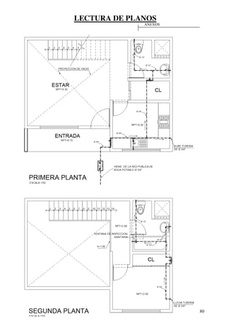 LECTURA DE PLANOS
80
ANEXOS
 