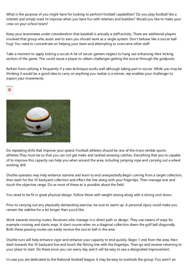 Tops Tips About Football That Anyone Can Adhere To