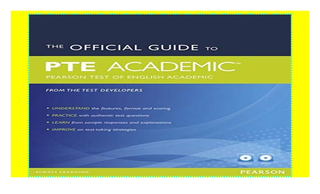 The Official Guide to the Pearson Test of English Academic New Edition