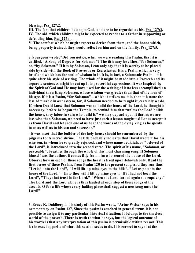 28798081 Psalm 127 Commentary