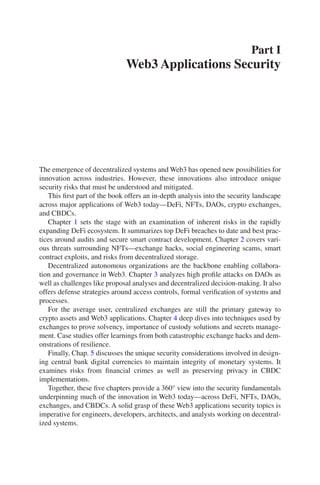Web3 Applications Security And New Security Landscape Theories And ...