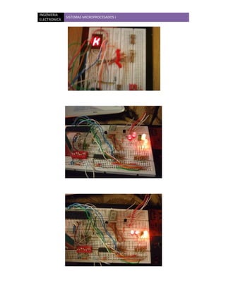 INGENIERIA
              SISTEMAS MICROPROCESADOS I
ELECTRONICA
 