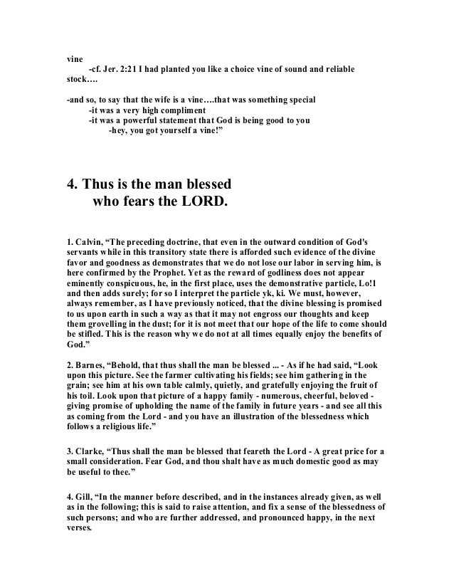 28812732 Psalm 128 commentary 28812732 Psalm 128 commentary