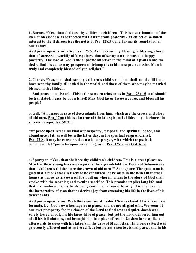 28812732 Psalm 128 commentary 28812732-psalm-128-commentary
