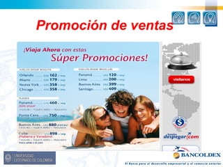 Promoción de ventas 
 