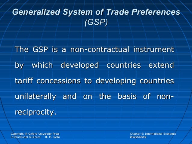 Agreement on the global system of trade preferences among developing countries