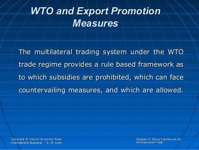 Trading system wto
