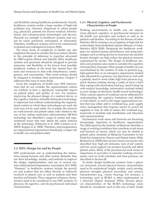 Handbook of Human Factors and Ergonomics in Health Care and Patient ...