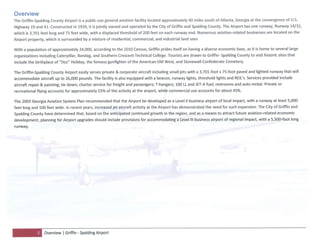 Griffin Spalding Aviation Development Plan 2013