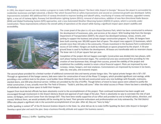 Griffin Spalding Aviation Development Plan 2013