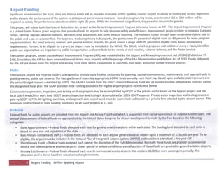 Griffin Spalding Aviation Development Plan 2013