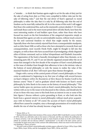 Kants Impact On Moral Philosophy Paul Guyer | PDF