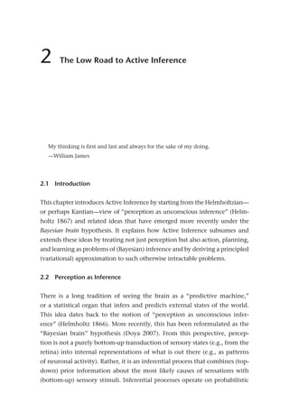 Active Inference The Free Energy Principle In Mind Brain And Behavior ...