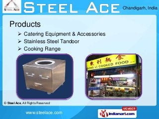 Cooking Range by Steel Ace Mohali