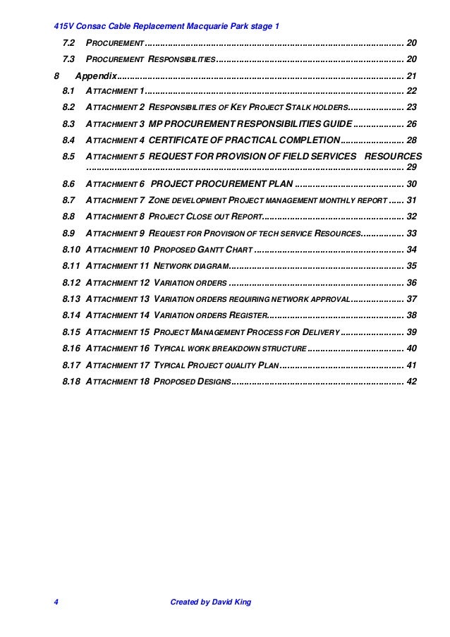 project scope report mac park stage 1 project management course modif scope report