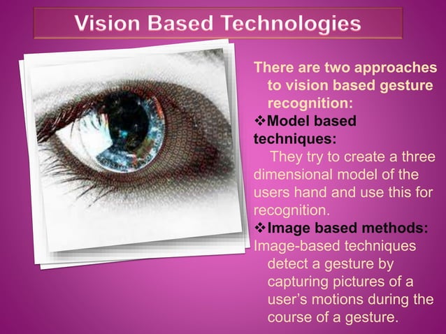 Ppt Of Gesture Recognition