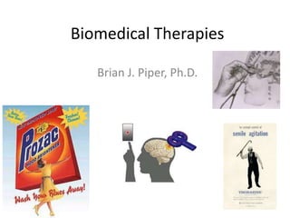 Biomedical Therapies

   Brian J. Piper, Ph.D.
 