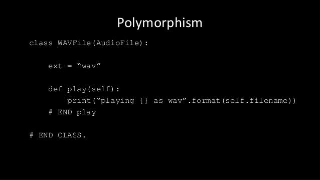 Python: Polymorphism