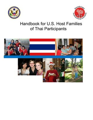 Handbook for U.S. Host Families
of Thai Participants
 