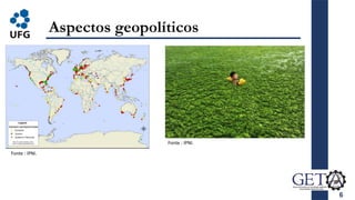 6
Aspectos geopolíticos
Fonte : IPNI.
Fonte : IPNI.
 