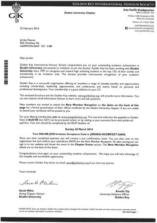 Golden Key Invitation | PDF