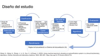 Uso del aprendizaje automático para desarrollar un sistema de ...