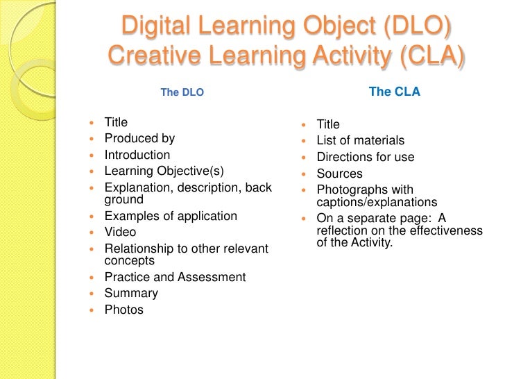 28 digital learning objects