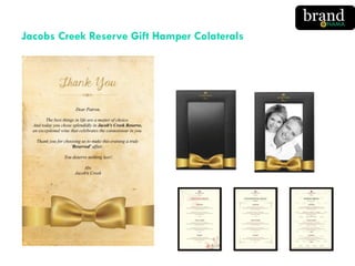 Jacobs Creek Reserve Gift Hamper Colaterals
 