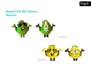 Bacardi Indi Mix Flavour
Mascots
Aam Panna
Nimbu Pani
 