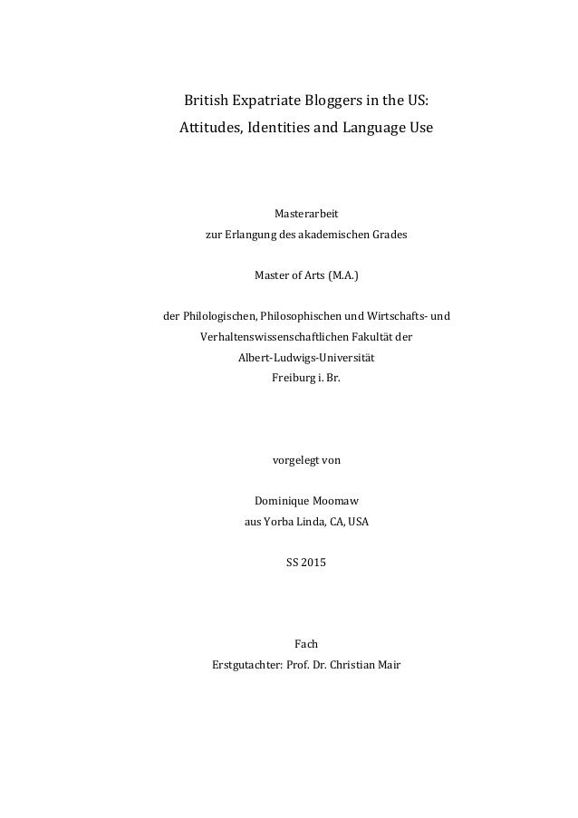 Expatriate master thesis picture