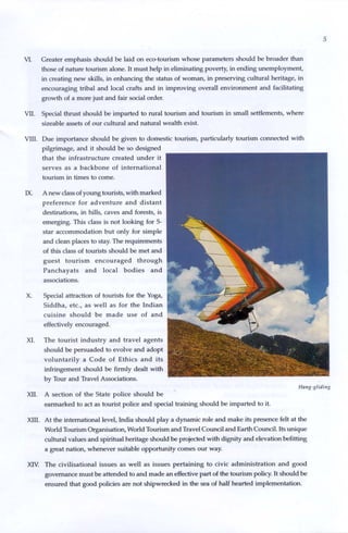 National Tourism Policy 2002