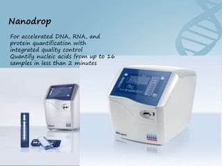 molecular diagnostics DNA isolation | PPT