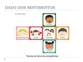 DADO DOS SENTIMENTOS




        Técnica de treino de competências
 
