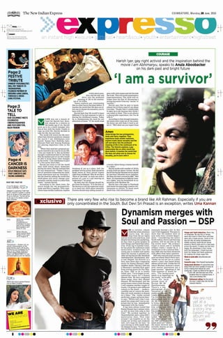 The New Indian Express (Kovai), June 28, 2010