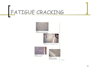33
FATIGUE CRACKING
 