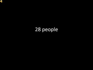 28 people
 