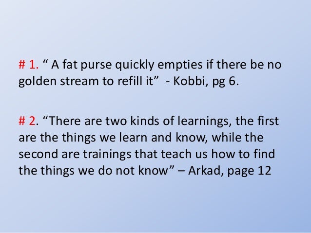 28 Powerful Quotes From The Book The Richest Man In Babylon