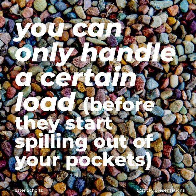 Collecting information for a presentation is like picking up rocks | PDF