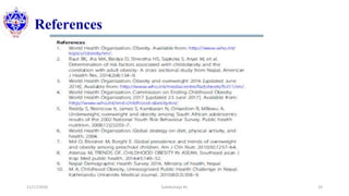 References
11/17/2020 Subekchaya KC 33
 